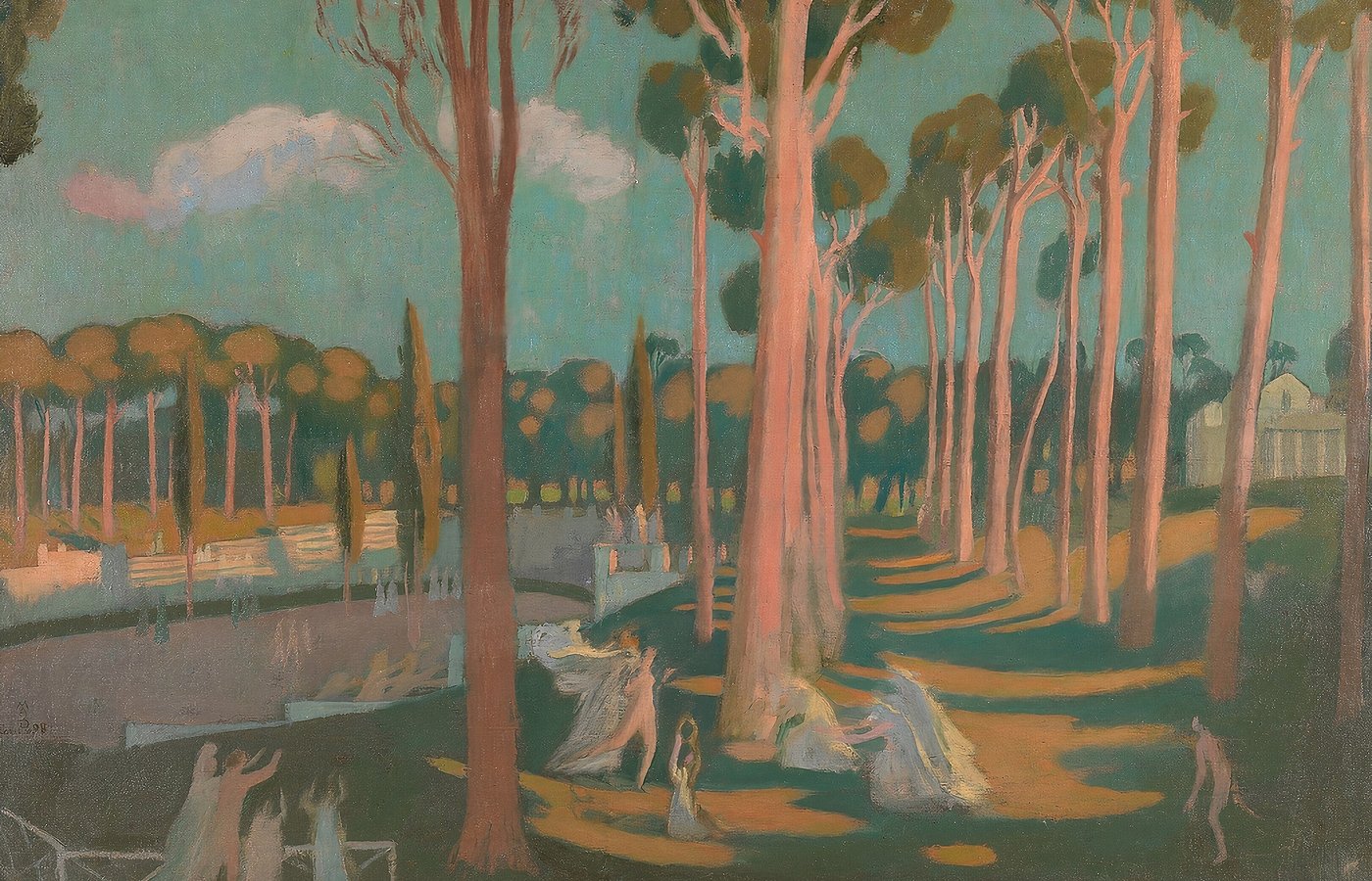  3243px Maurice Denis   Classical Landscape with Figures   69 203   Rhode Island School of Design Museum 