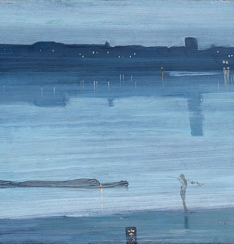  2635px James Abbott McNeill Whistler   Nocturne  Blue and Silver   Chelsea   Google Art Project  