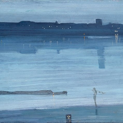  2635px James Abbott McNeill Whistler   Nocturne  Blue and Silver   Chelsea   Google Art Project  