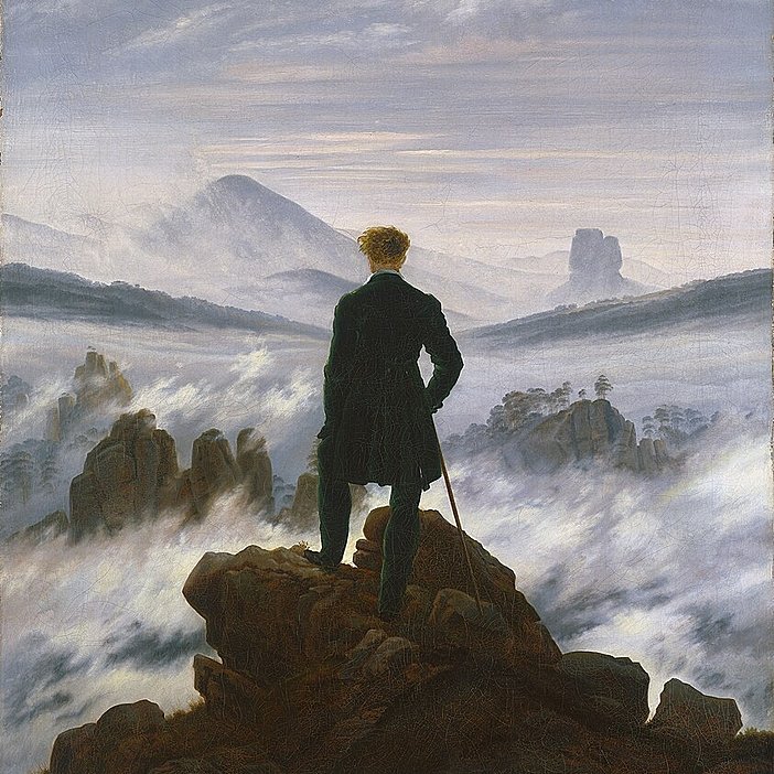  842px Caspar David Friedrich   Wanderer above the Sea of Fog  